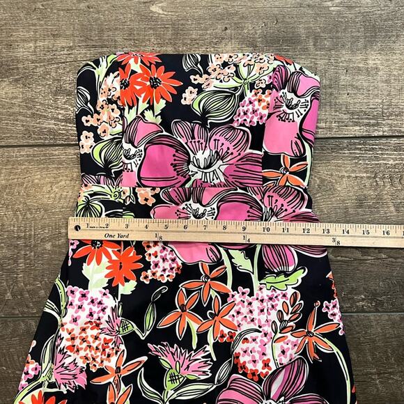 Lilly Pulitzer Women's Sabrina DressBlack Flower Market Size 8P - Picture 8 of 10